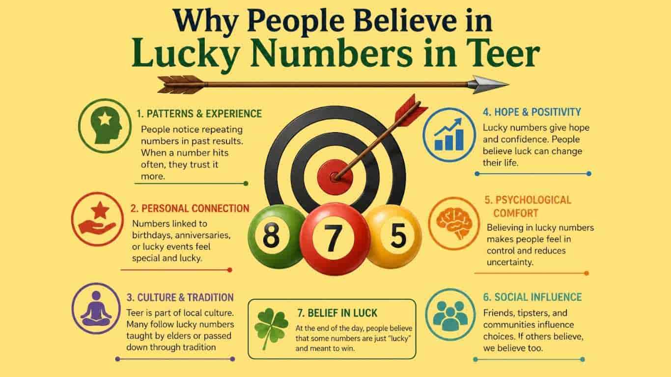 Lucky Numbers in Teer